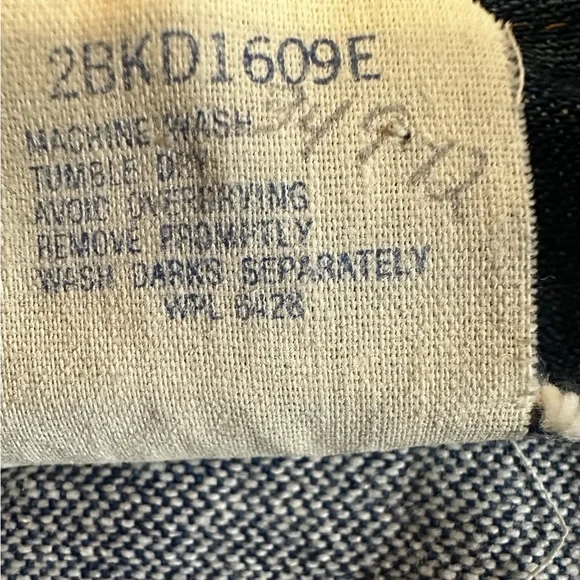 VTG Wrangler Denim Vest No Fault 70s 80s Made In USA Cowboy Western Sz XL - Picture 10 of 12